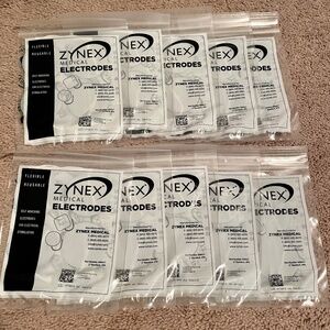 Zynex Electrical Stimulation Electrodes 2" (10packs 40rounds total)Exp:2/24/26